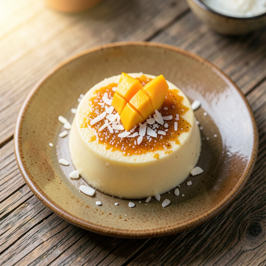 Puding Mangga Susu