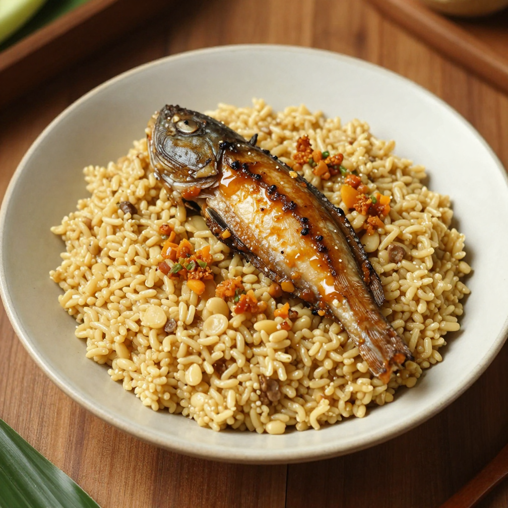 Bubur Sagu Ikan Gabus Kelor