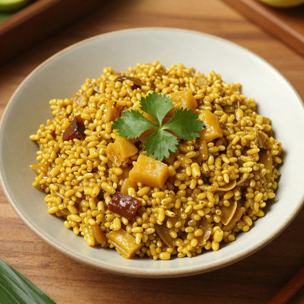 Bubur Ubi Belut Bayam