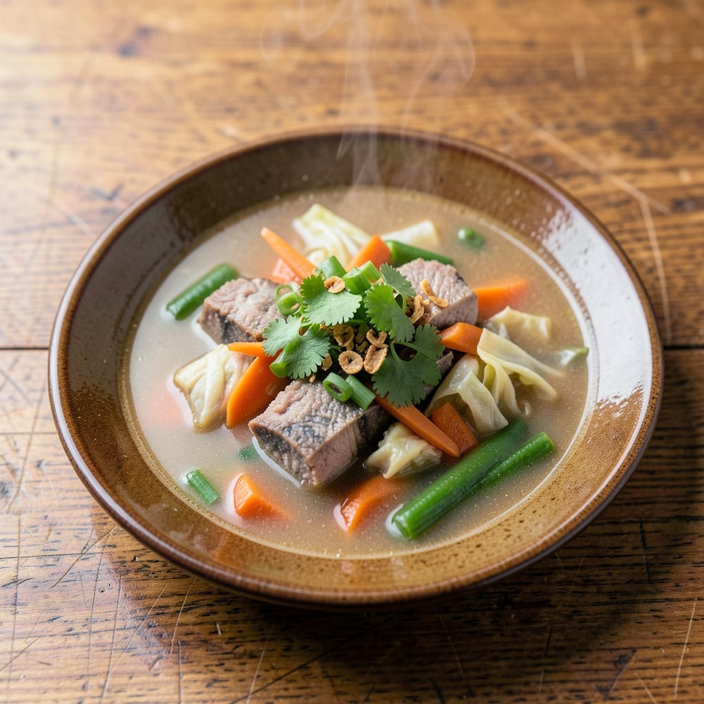 Sop Ikan Tongkol Sayuran