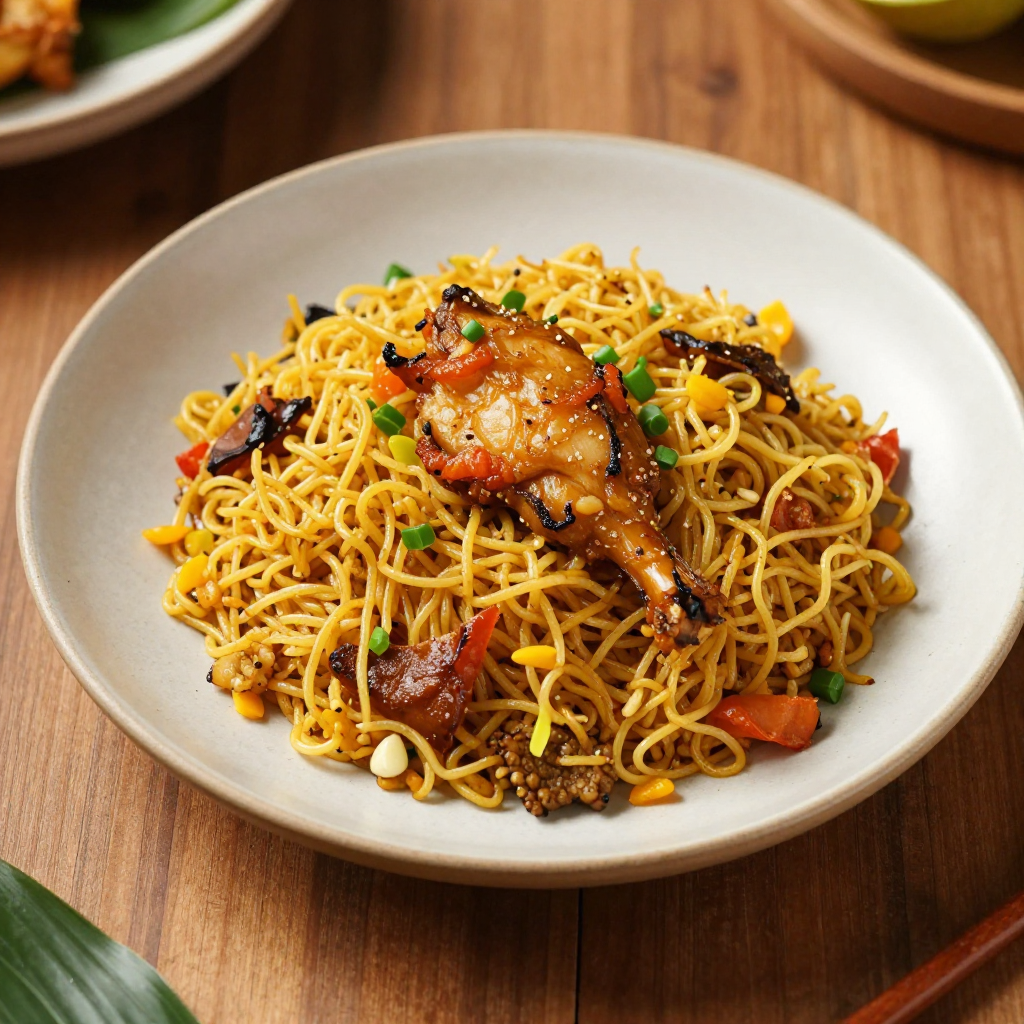 Nasi Goreng Ikan Tongkol Sayur